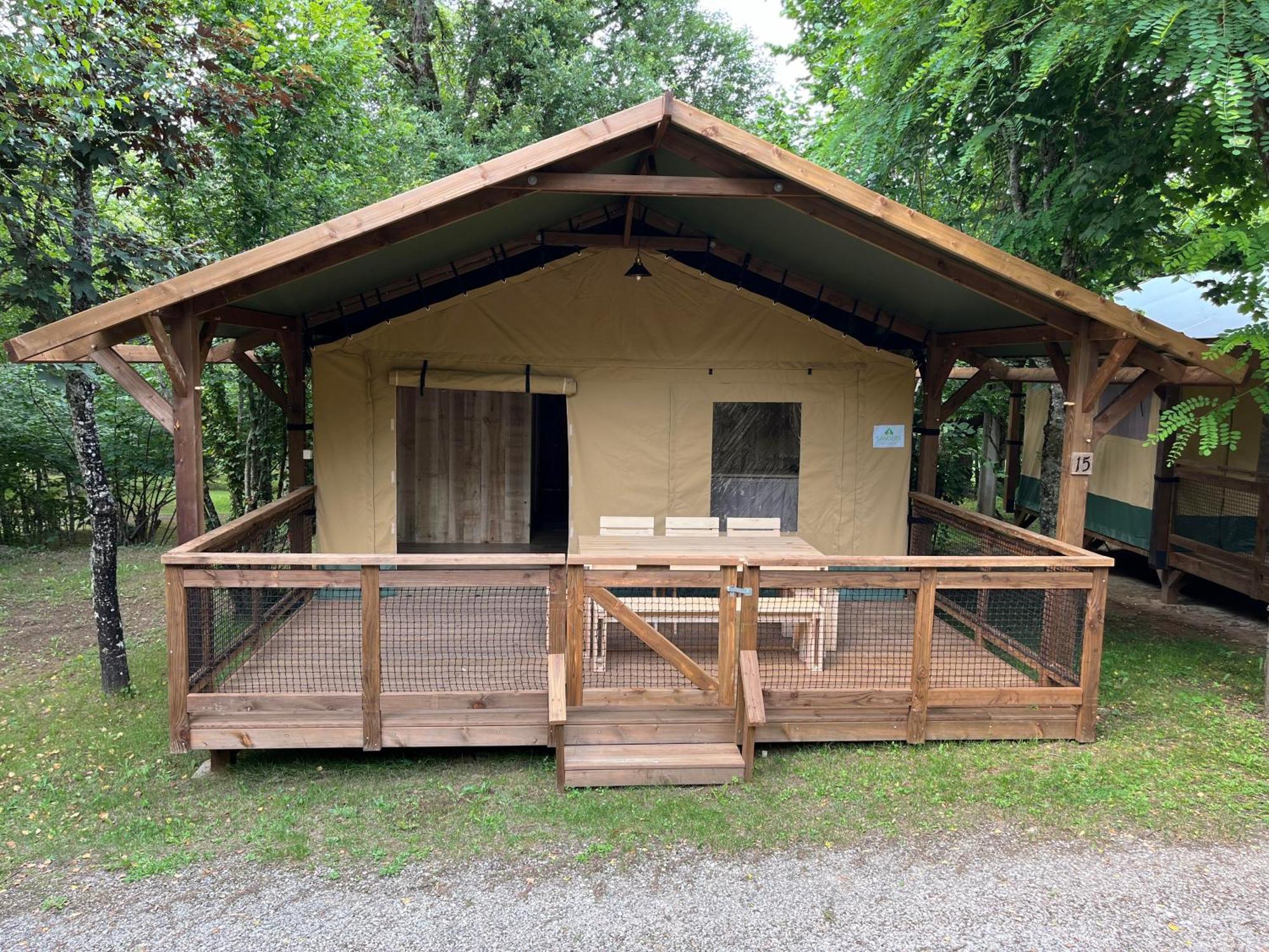 Camping Le Convivial Foncène Exterior foto
